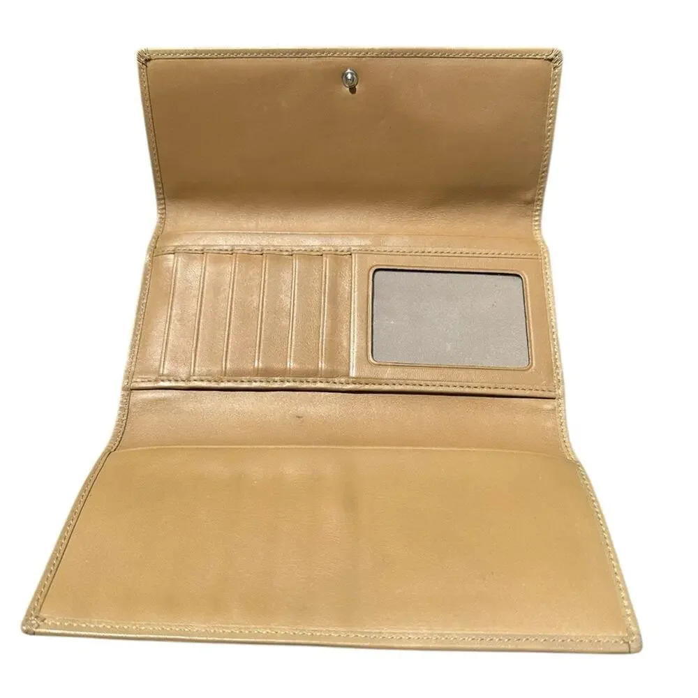 Coach Leatherwear Est 1941 Vintage Tan Leather Wallet - Picture 3 of 7